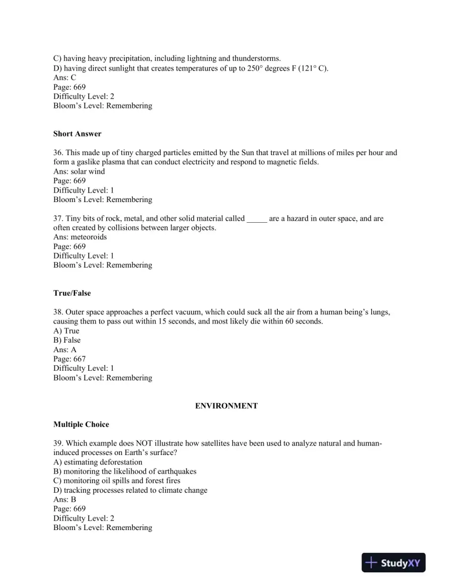 World Regional Geography: Global Patterns, Local Lives Seventh Edition Test Bank, page 10