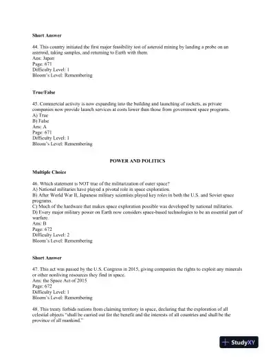 World Regional Geography: Global Patterns, Local Lives Seventh Edition Test Bank - Page 12 preview image
