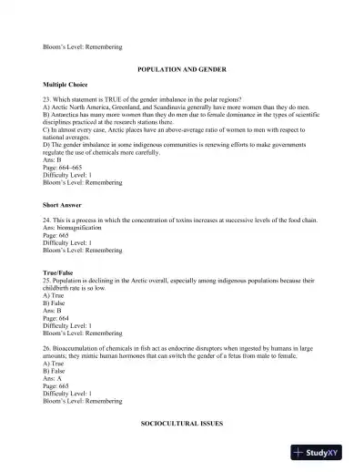 World Regional Geography: Global Patterns, Local Lives Seventh Edition Test Bank - Page 7 preview image