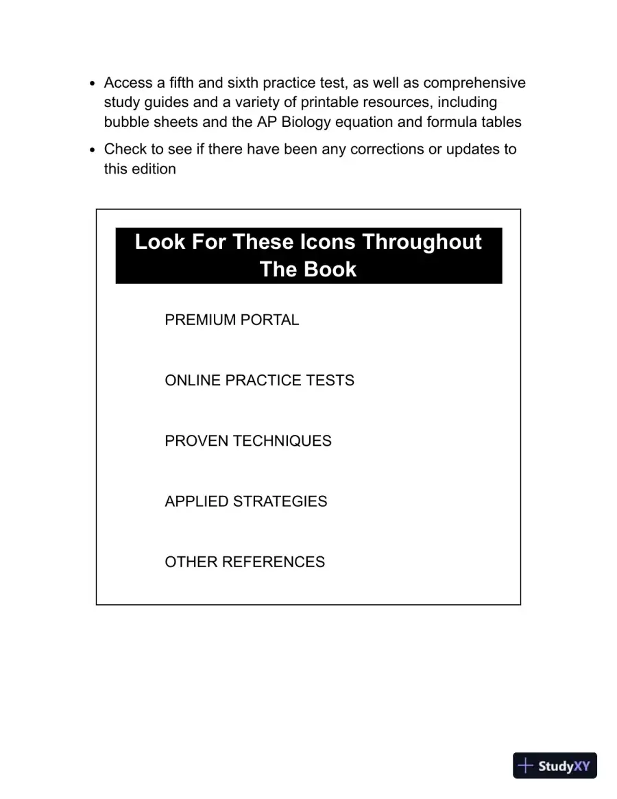 Princeton Review AP Biology Premium Prep, 26th Edition: 6 Practice Tests + Complete Content Review + Strategies and Techniques (2024) (College Test Preparation) (2024), page 17