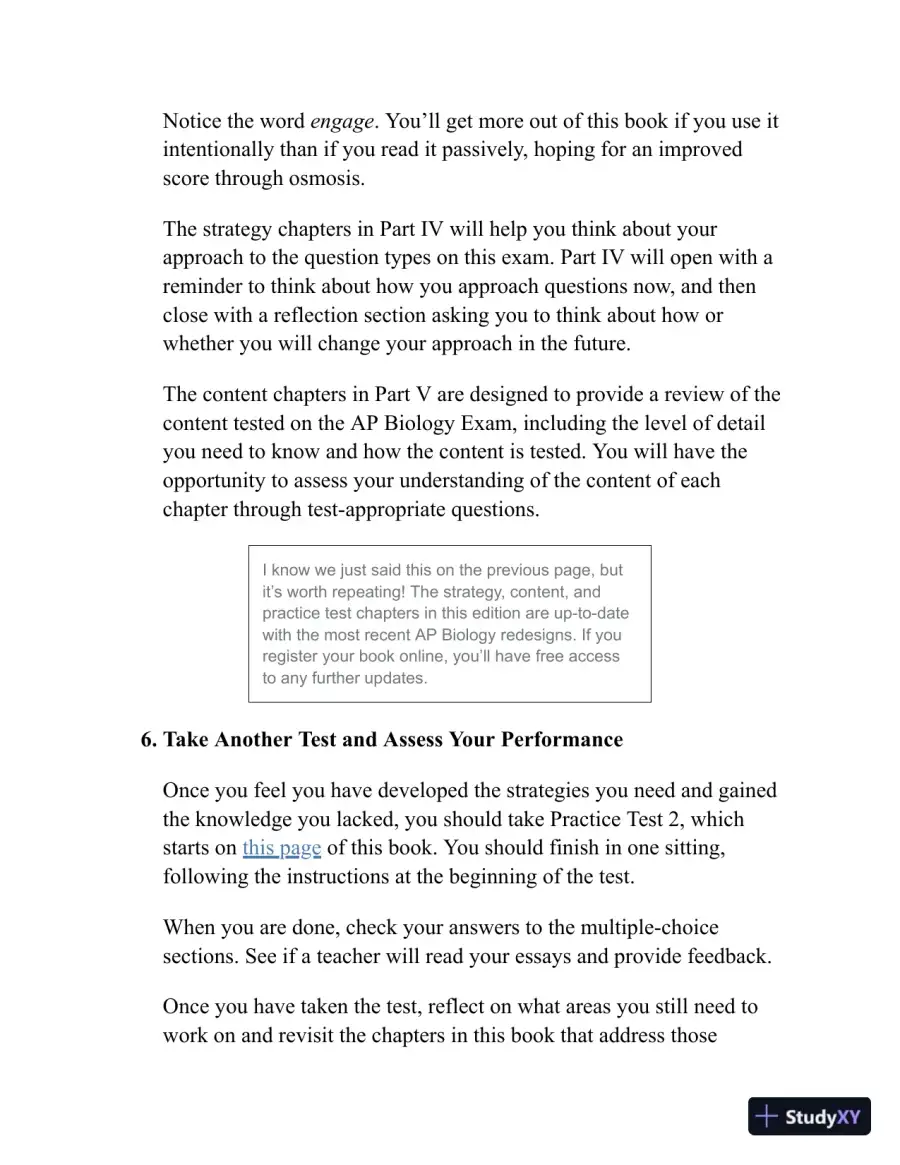 Princeton Review AP Biology Premium Prep, 26th Edition: 6 Practice Tests + Complete Content Review + Strategies and Techniques (2024) (College Test Preparation) (2024), page 26