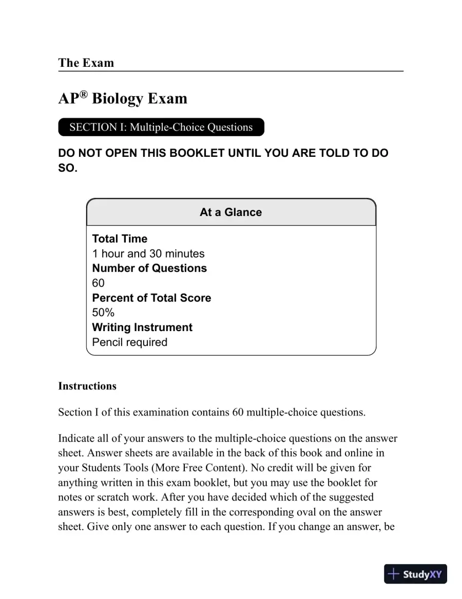 Princeton Review AP Biology Premium Prep, 26th Edition: 6 Practice Tests + Complete Content Review + Strategies and Techniques (2024) (College Test Preparation) (2024), page 30