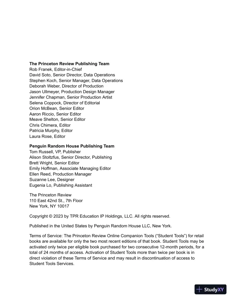 Princeton Review AP Biology Premium Prep, 26th Edition: 6 Practice Tests + Complete Content Review + Strategies and Techniques (2024) (College Test Preparation) (2024), page 4