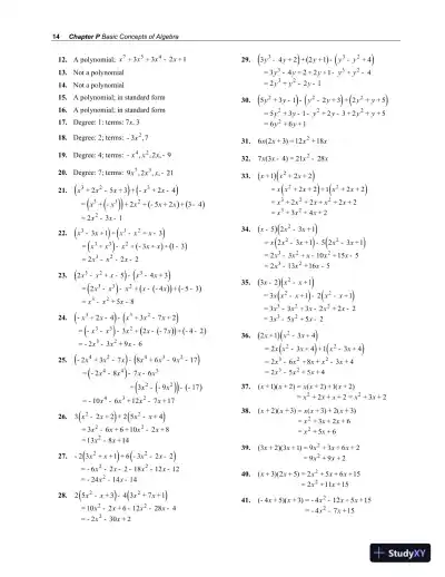 Solution Manual for College Algebra, 4th Edition - Page 18 preview image