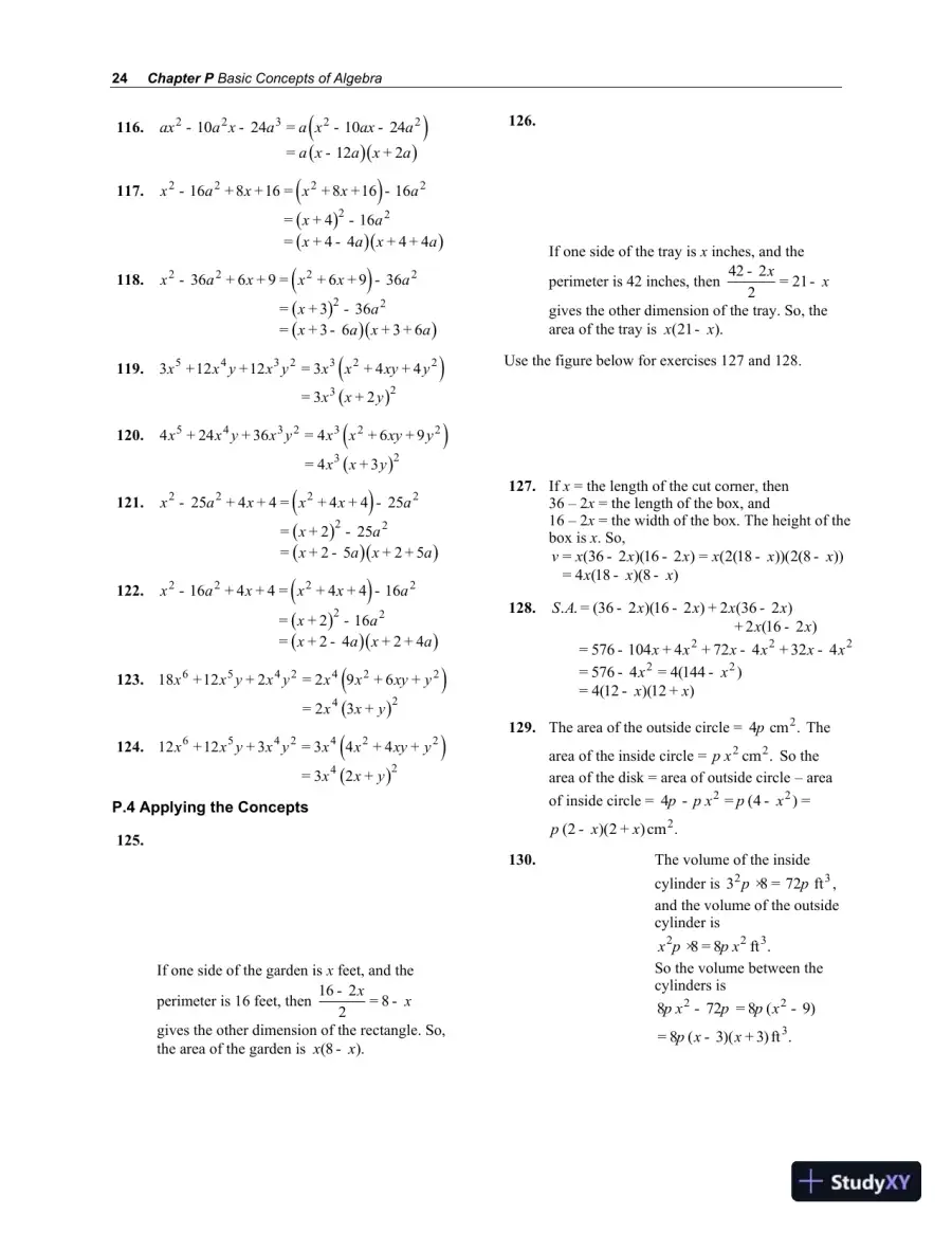 Solution Manual for College Algebra, 4th Edition, page 28