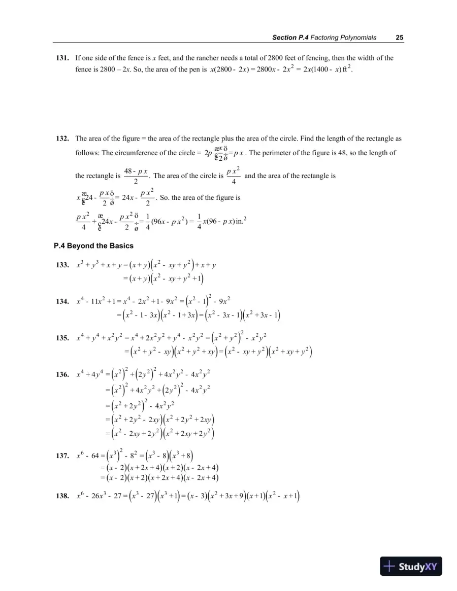 Solution Manual for College Algebra, 4th Edition, page 29