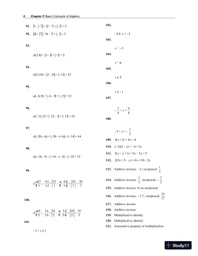 Solution Manual for College Algebra, 4th Edition - Page 8 preview image