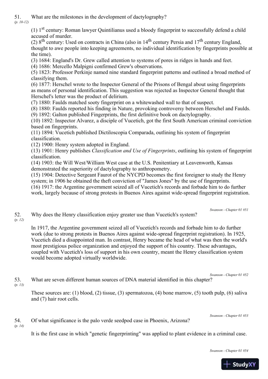 Criminal Investigation 9th Edition Test Bank, page 14