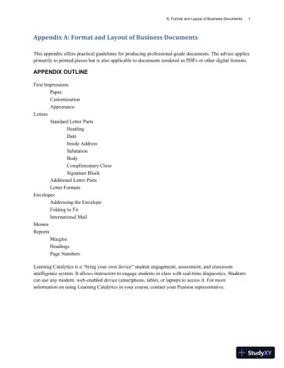 Lecture Notes for Business Communication Today, 15th Edition - Page 11 preview image