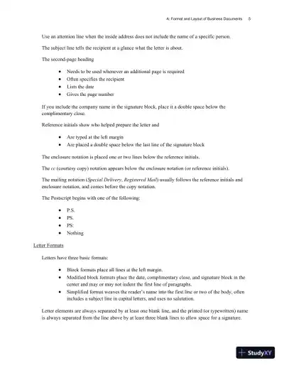 Lecture Notes for Business Communication Today, 15th Edition - Page 15 preview image