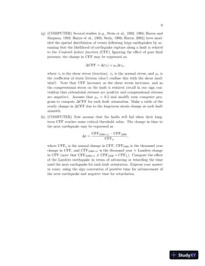 Solution Manual for Introduction to Seismology, 3rd Edition - Page 13 preview image