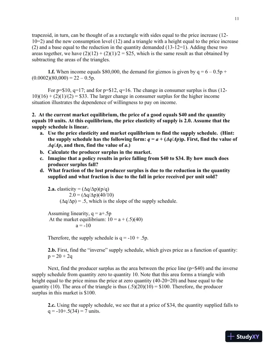 Solution Manual for Cost-Benefit Analysis: Concepts and Practice , 5th Edition, page 12
