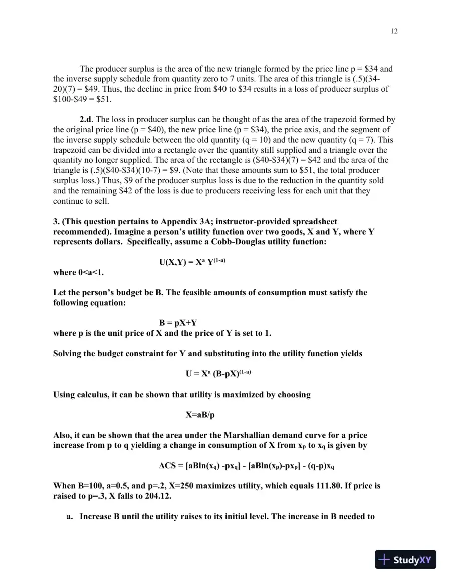 Solution Manual for Cost-Benefit Analysis: Concepts and Practice , 5th Edition, page 13