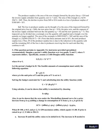 Solution Manual for Cost-Benefit Analysis: Concepts and Practice , 5th Edition - Page 13 preview image