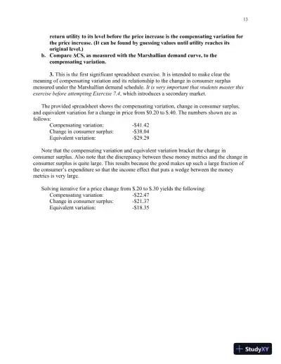 Solution Manual for Cost-Benefit Analysis: Concepts and Practice , 5th Edition - Page 14 preview image