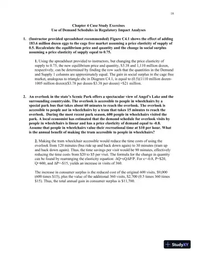 Solution Manual for Cost-Benefit Analysis: Concepts and Practice , 5th Edition - Page 19 preview image