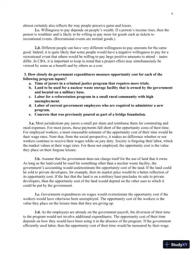 Solution Manual for Cost-Benefit Analysis: Concepts and Practice , 5th Edition - Page 7 preview image