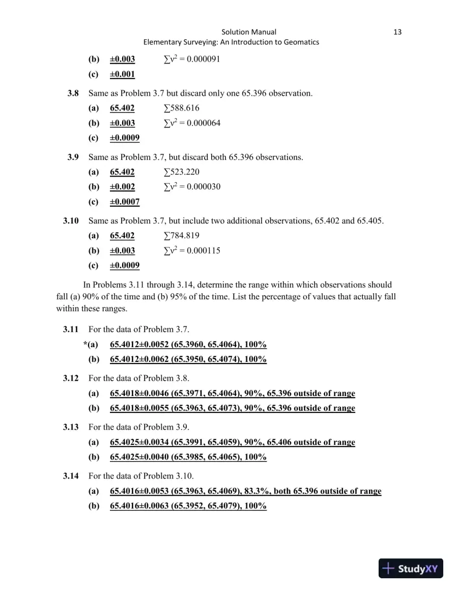 Elementary Surveying: An Introduction to Geomatics, 15th Edition Solution Manual, page 16
