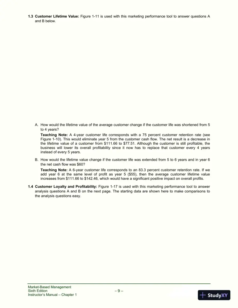 Solution Manual for Market-Based Management, 6th Edition, page 17
