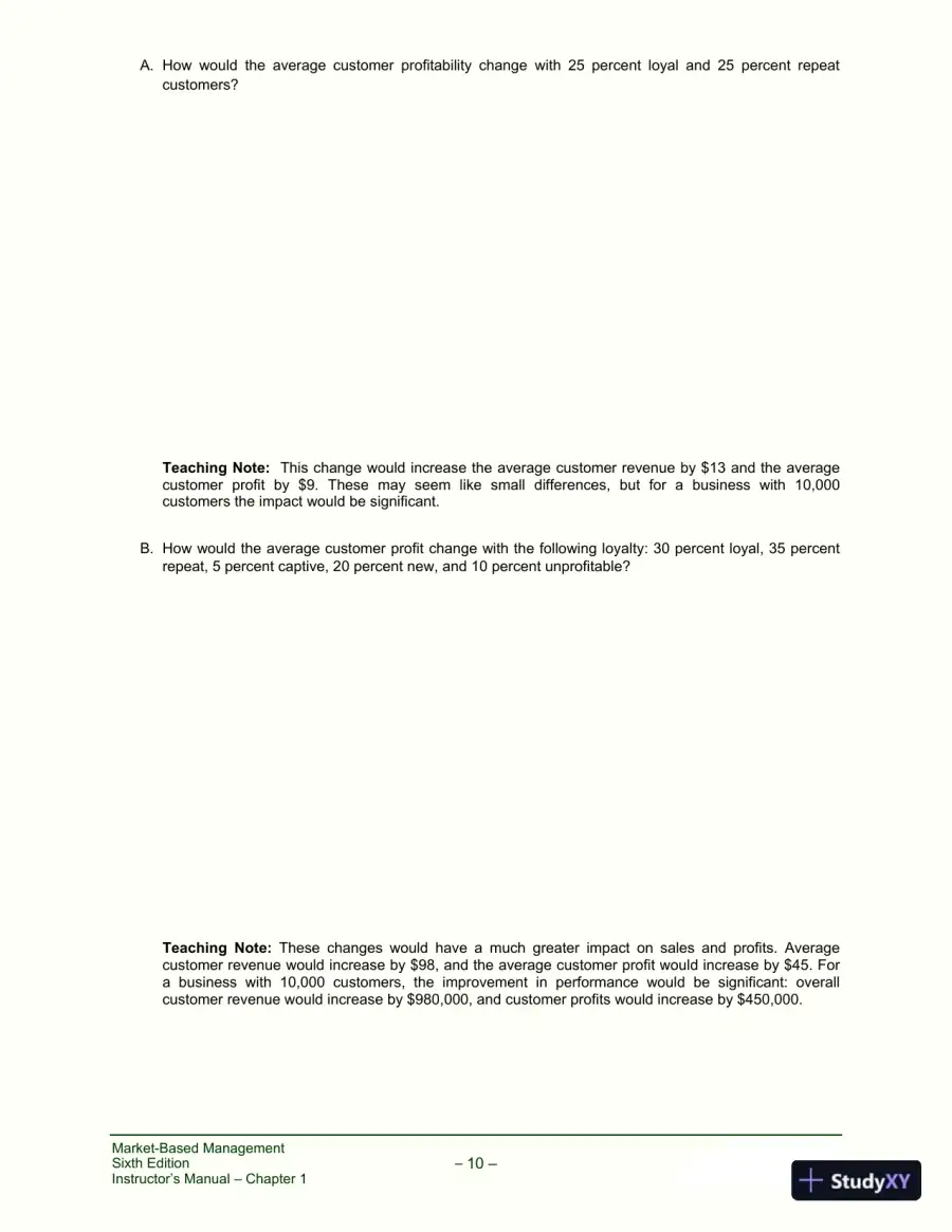 Solution Manual for Market-Based Management, 6th Edition, page 18