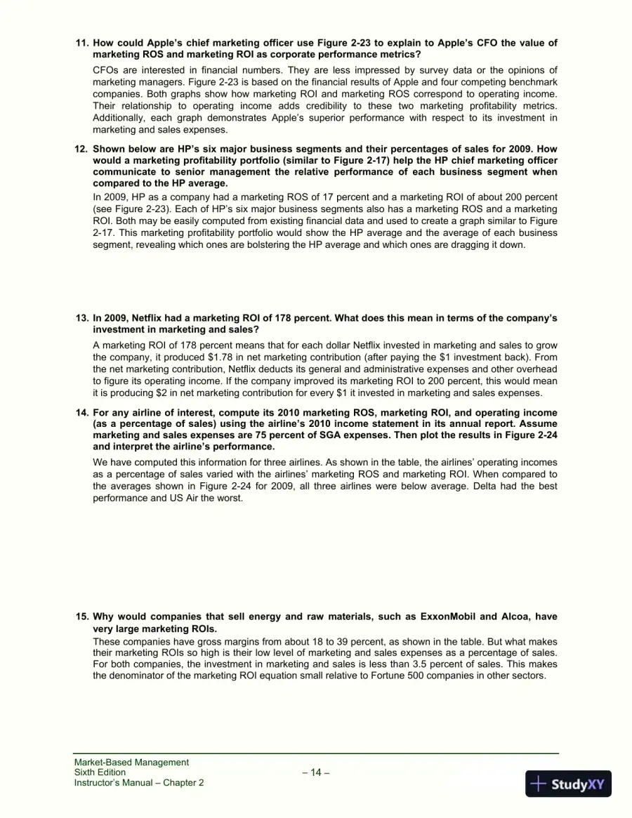 Solution Manual for Market-Based Management, 6th Edition, page 22