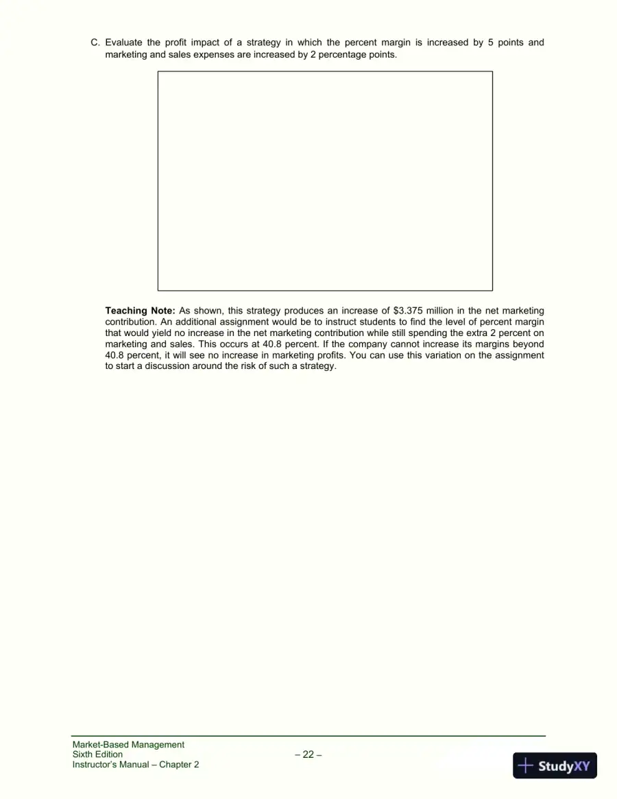 Solution Manual for Market-Based Management, 6th Edition, page 30