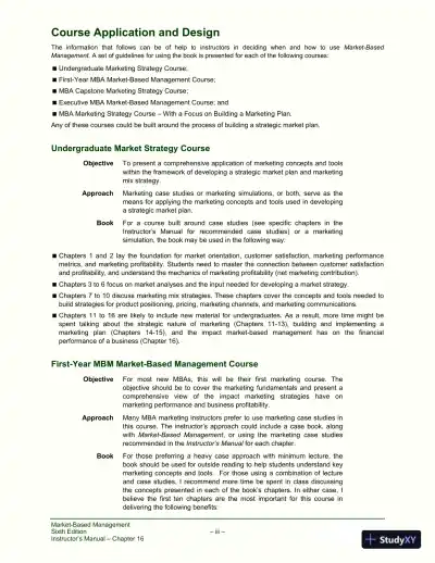Solution Manual for Market-Based Management, 6th Edition - Page 5 preview image