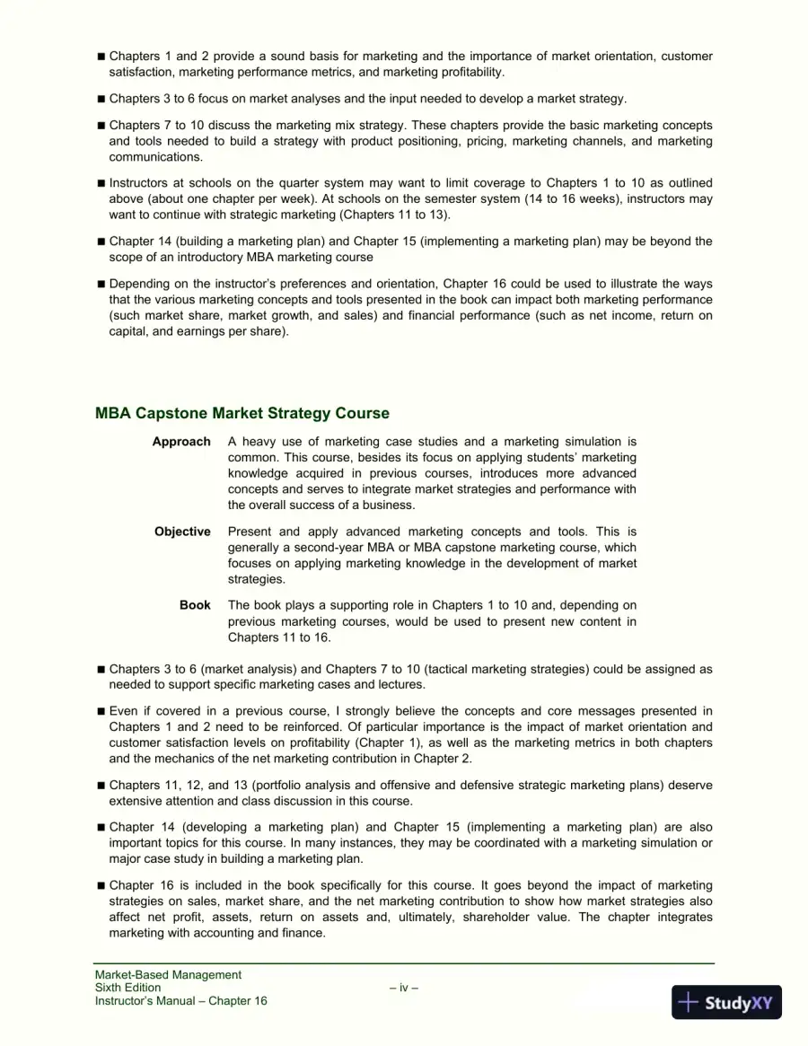 Solution Manual for Market-Based Management, 6th Edition, page 6