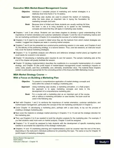 Solution Manual for Market-Based Management, 6th Edition - Page 7 preview image