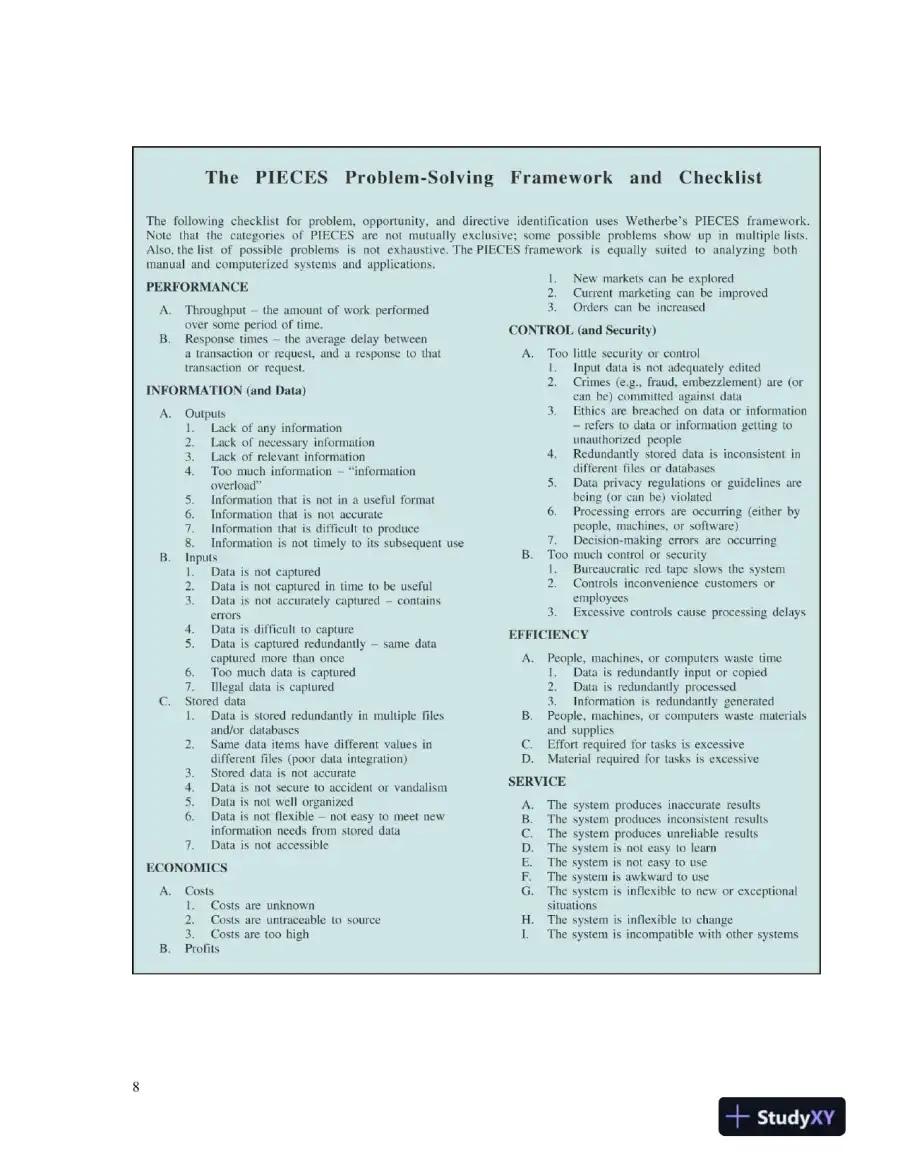 CIS 499 Business Requirements, page 9