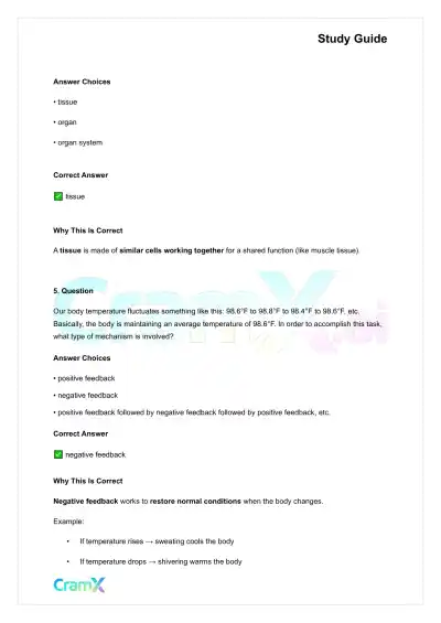 Anatomy and Physiology - Anatomy and Chemistry Basics - Page 3 preview image