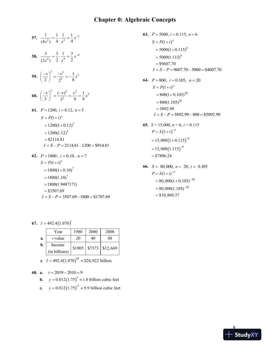 Mathematical Applications For The Management, Life, And Social Sciences, 11th Edition Solution Manual, page 10