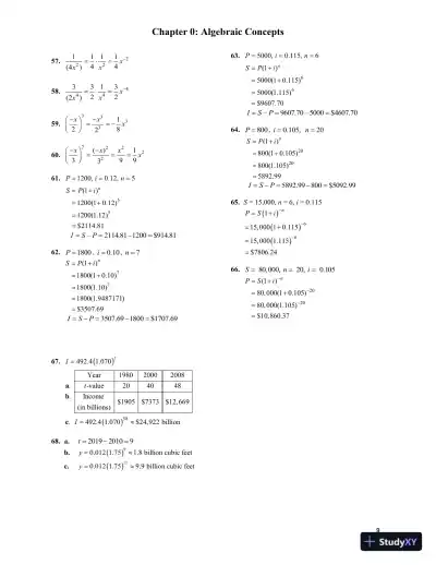 Mathematical Applications For The Management, Life, And Social Sciences, 11th Edition Solution Manual - Page 10 preview image