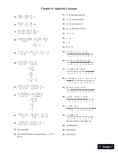 Mathematical Applications For The Management, Life, And Social Sciences, 11th Edition Solution Manual - Page 6 preview image