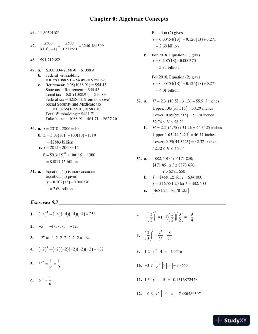 Mathematical Applications For The Management, Life, And Social Sciences, 11th Edition Solution Manual, page 7
