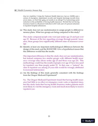 Solution Manual For Health Economics, 2013th Edition - Page 11 preview image