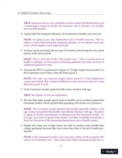 Solution Manual For Health Economics, 2013th Edition - Page 13 preview image