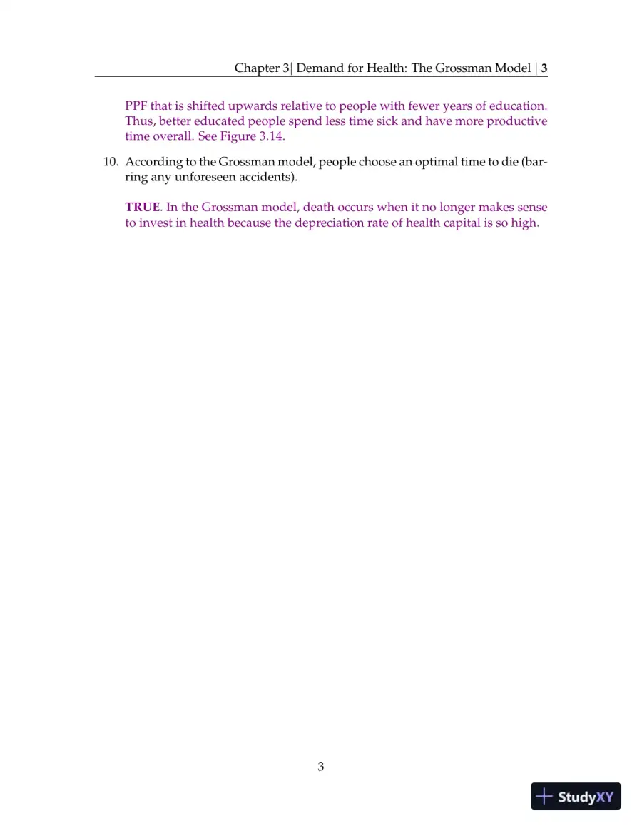 Solution Manual For Health Economics, 2013th Edition, page 14