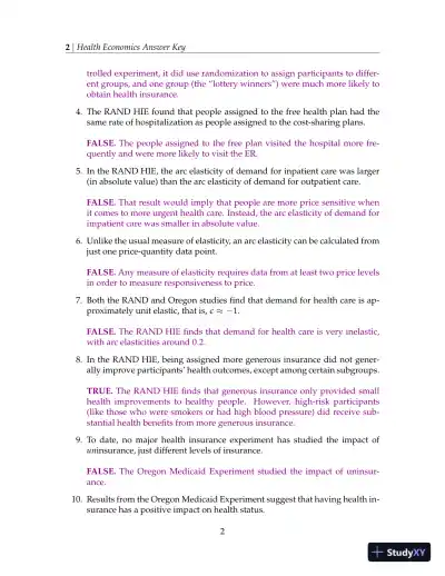 Solution Manual For Health Economics, 2013th Edition - Page 3 preview image