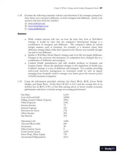 Class Notes for Strategic Management and Competitive Advantage: Concepts and Cases, 6th Edition - Page 29 preview image