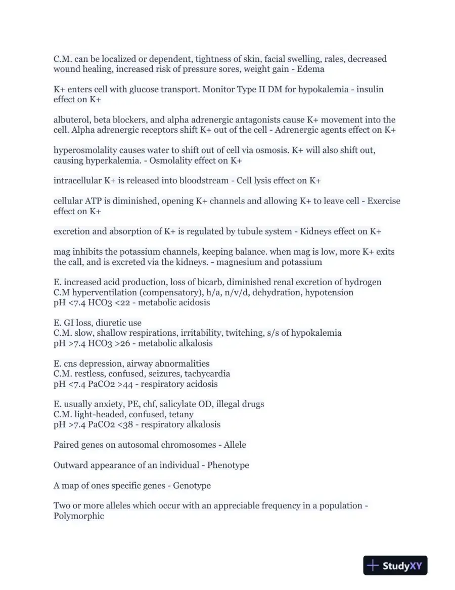 NURS5315 Pathophysiology Practice Exam With Answers (186 Solved Questions), page 5