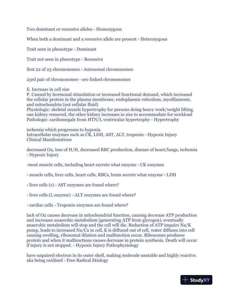 NURS5315 Pathophysiology Practice Exam With Answers (186 Solved Questions), page 6