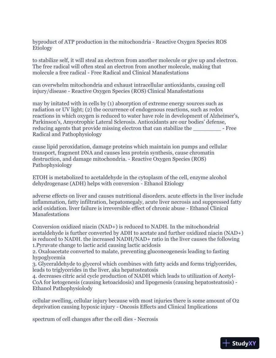 NURS5315 Pathophysiology Practice Exam With Answers (186 Solved Questions), page 7
