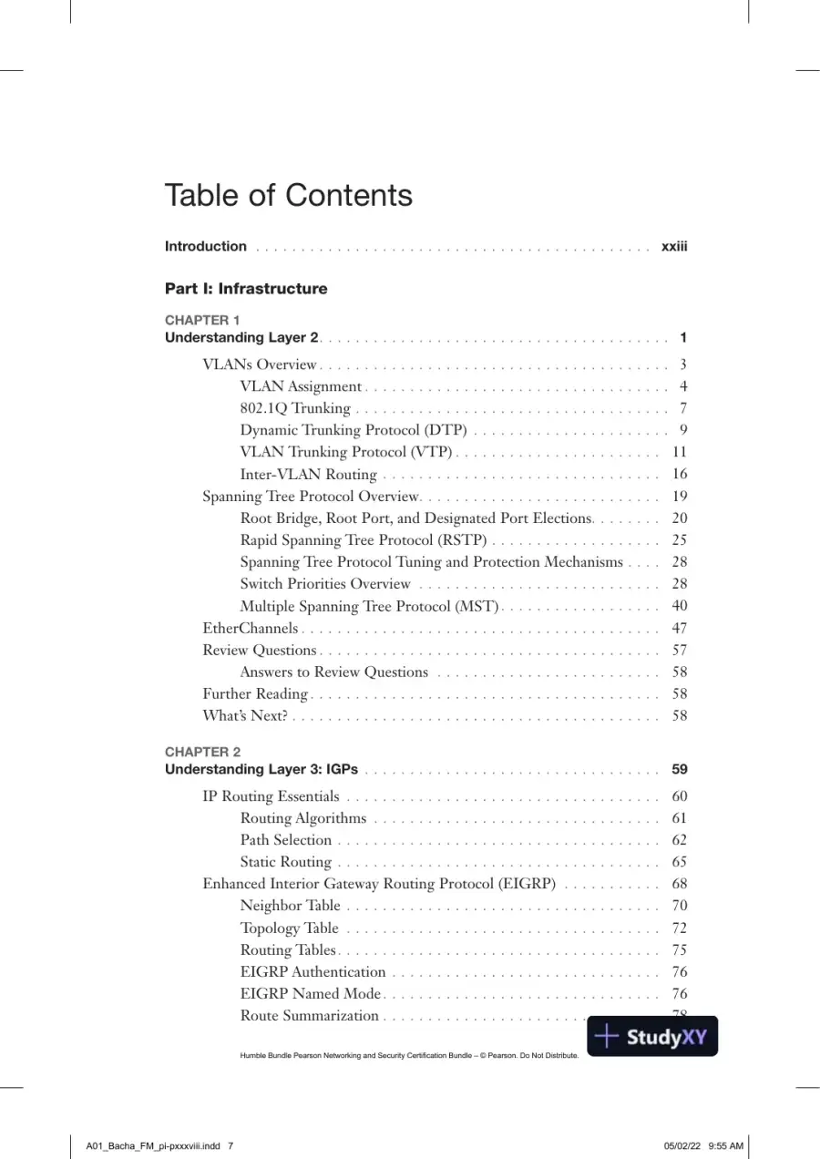 CCNP and CCIE Enterprise Core ENCOR 350-401 Exam Cram (2022), page 10