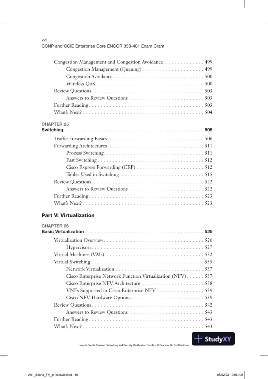 CCNP and CCIE Enterprise Core ENCOR 350-401 Exam Cram (2022), page 19