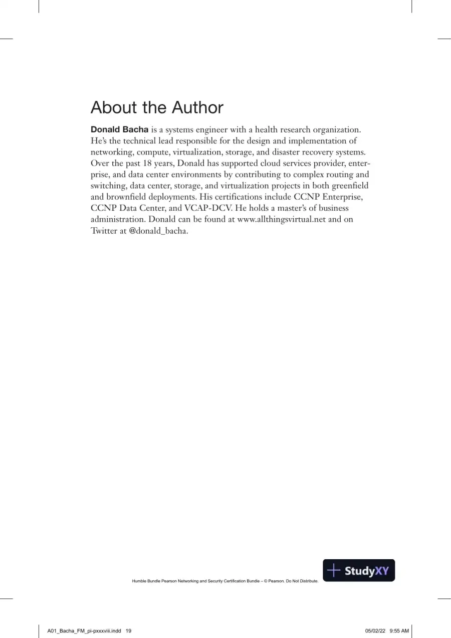 CCNP and CCIE Enterprise Core ENCOR 350-401 Exam Cram (2022), page 22