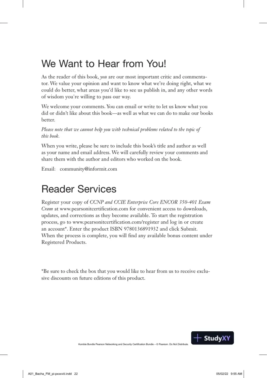 CCNP and CCIE Enterprise Core ENCOR 350-401 Exam Cram (2022), page 25