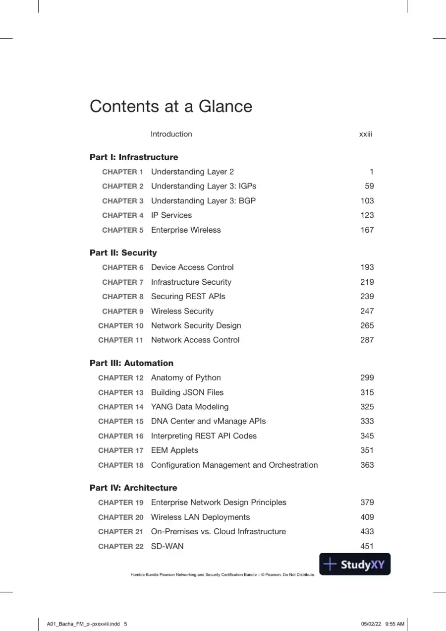 CCNP and CCIE Enterprise Core ENCOR 350-401 Exam Cram (2022), page 8