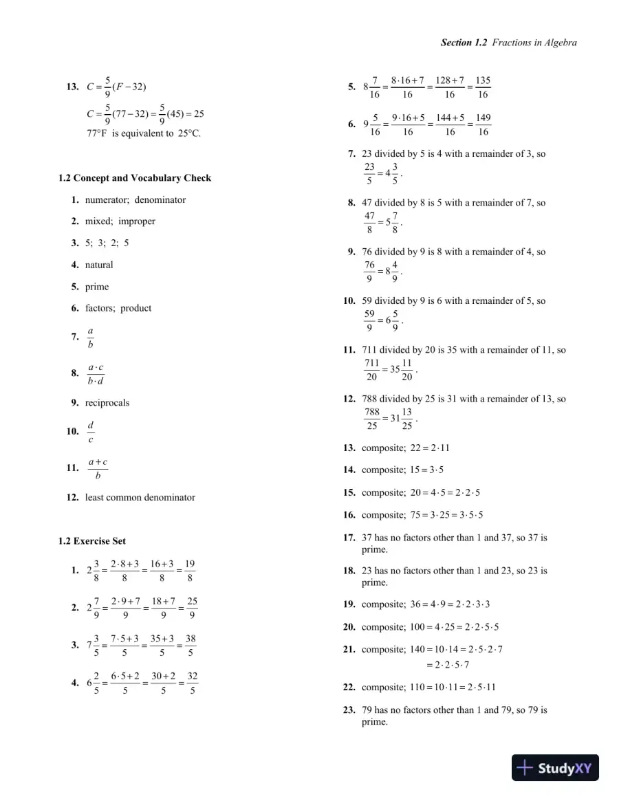 Solution Manual for Introductory and Intermediate Algebra for College Students, 6th Edition, page 10