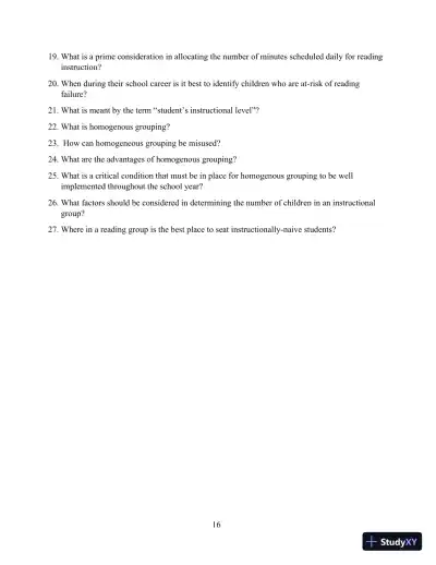 Solution Manual for Direct Instruction Reading, 3rd Edition - Page 16 preview image
